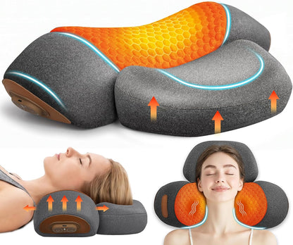 Lumbar Support Pillow,Ergonomic Memory Foam Lumbar Pillow for Chairs Black
