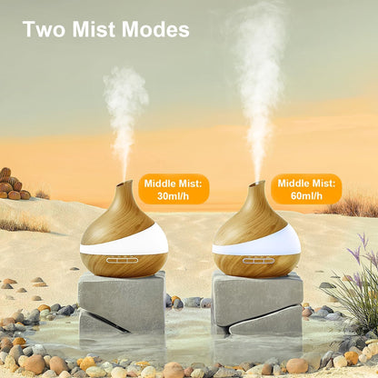 Essential Oil Diffuser for Women: 500ml with 14 Color LED