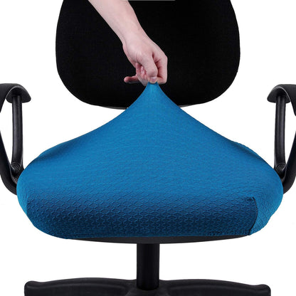 Smiry Office Computer Chair Armrest Covers, 2PCs Anti-dust Arm Rest Pad | Removable Washable Desk Chair Arm Pad Covers, Grey