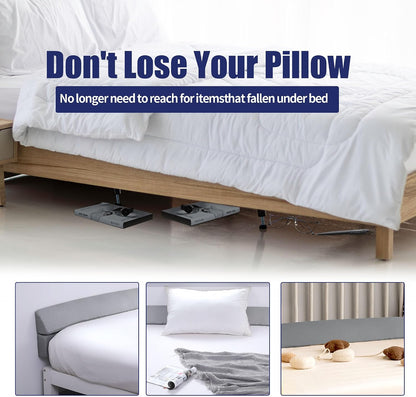 HOMBYS Wedge Pillow Headboard for Bed Gap,Foldable Bed Wedge Gap Filler Queen Size,Matterss Gap Filler,Multi Functional Bed Crack Pillow, Fill The Gap (0-7") Between Your Headboard and Mattress,White