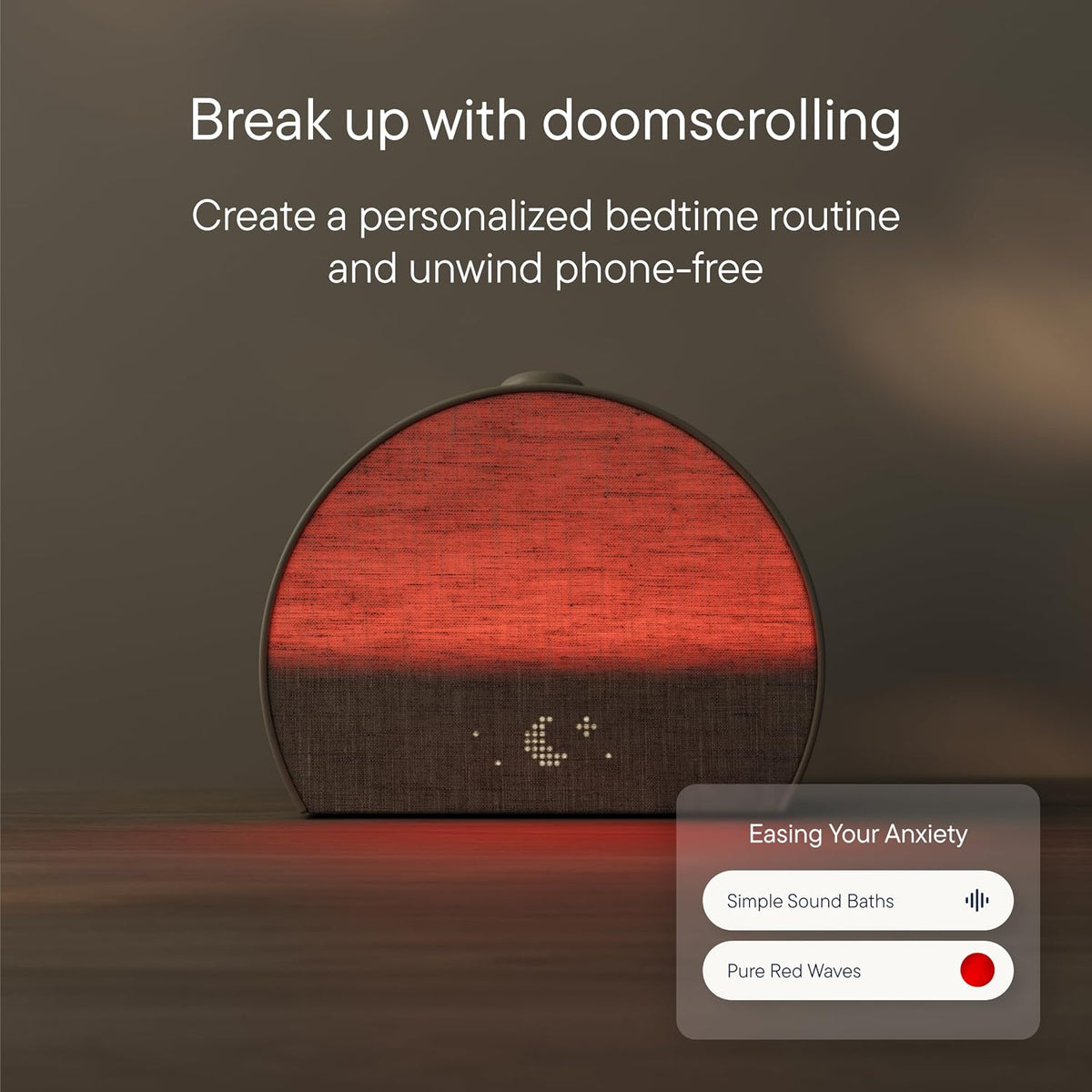 Hatch Restore 3 Sunrise Alarm Clock & Sound Machine, Smart Light (Greige) | White noise machine & sunrise alarm light, 80+ sleep sounds, screen-free bedtime routine with meditations via Hatch Sleep App