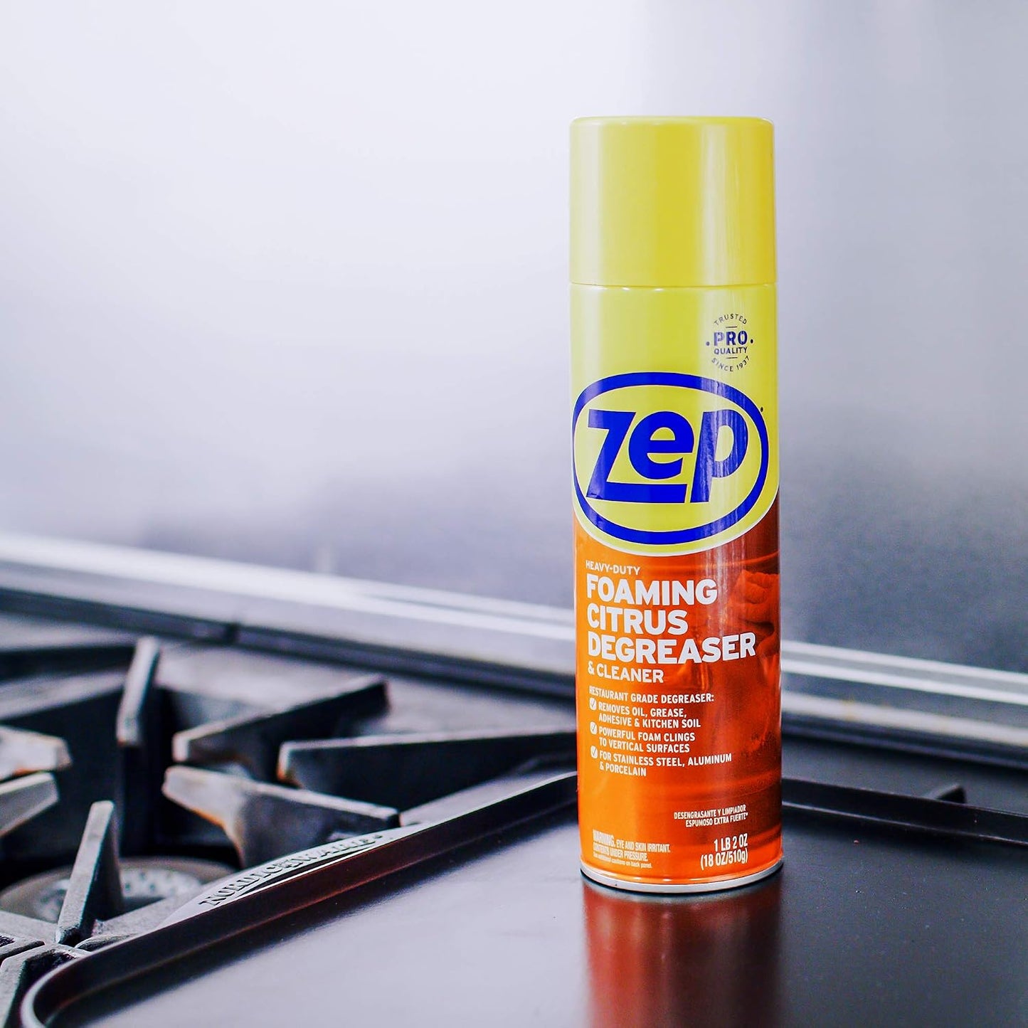ZEP ZUHFD18 Foam Degreaser, 18 oz