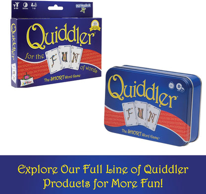 SET Enterprises Quiddler Word Game