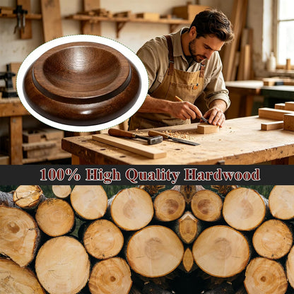 Piano Caster Cups Furniture Pads Upright Piano Caster Cups Wood Coasters Cups Floor Protectors for Furniture Furniture Floor Protectors (Walnut, 4)