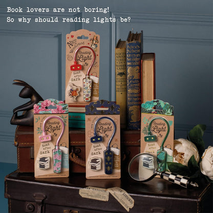 IF Book Lover's Reading Light - Bee, Blue