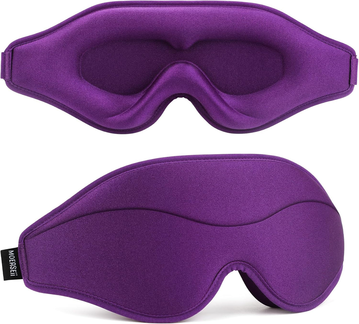 Sleep Mask - Total Blackout 3D Sleeping Mask, Super Lightweight & Silky Soft Eye Mask for Sleeping, Fully Adjustable Fit for Home, Office, Traveling, Meditation, Yoga, Pink, Mothers Day Gifts