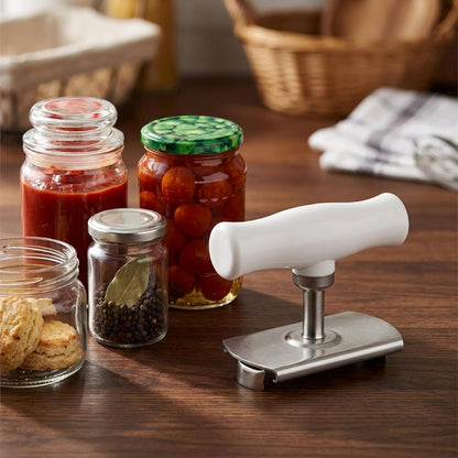 2Pcs Multi-Purpose Jar Opener, Non-Slip Bottle Opener for Weak Hands Seniors, 5-in-1 Can Opener for Pull-Tab Cans, Beer Bottles, Twist Off Caps & Jars