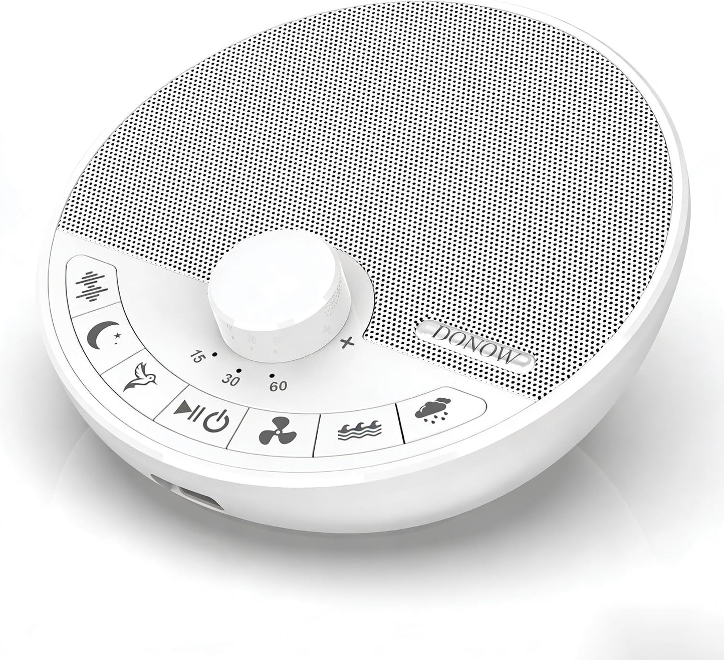Portable White Noise Sound Machine with 24 Sleep Sounds, Bluetooth Function | Sleep Well