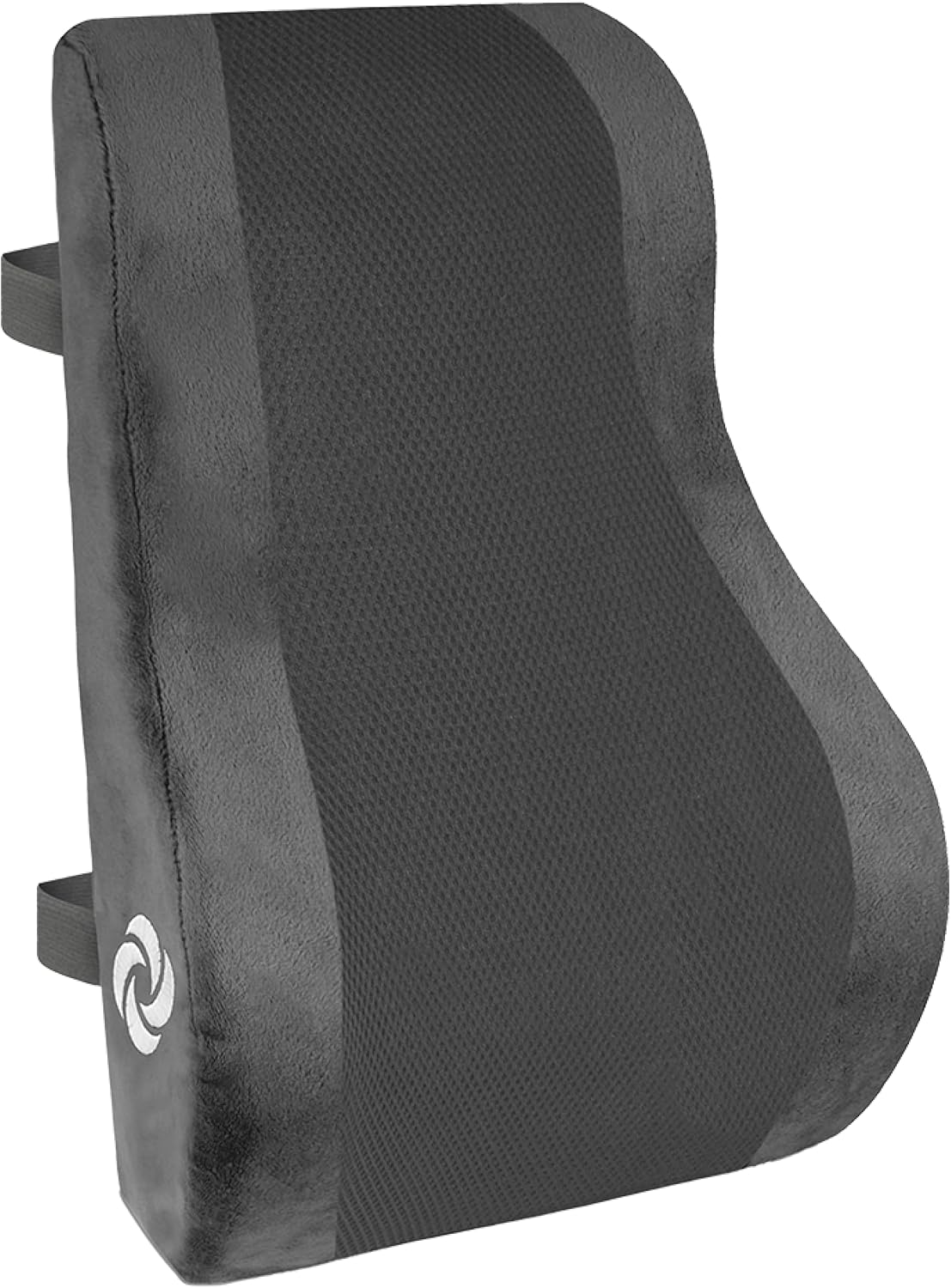 Samsonite Ergonomic Lumbar Support Pillow for Office Chair and Car Seat - Memory Foam Back Support Lumbar Pillow, Premium Cushion Chair Support for Lower Back Pain Relief and Versatile Use (Navy)