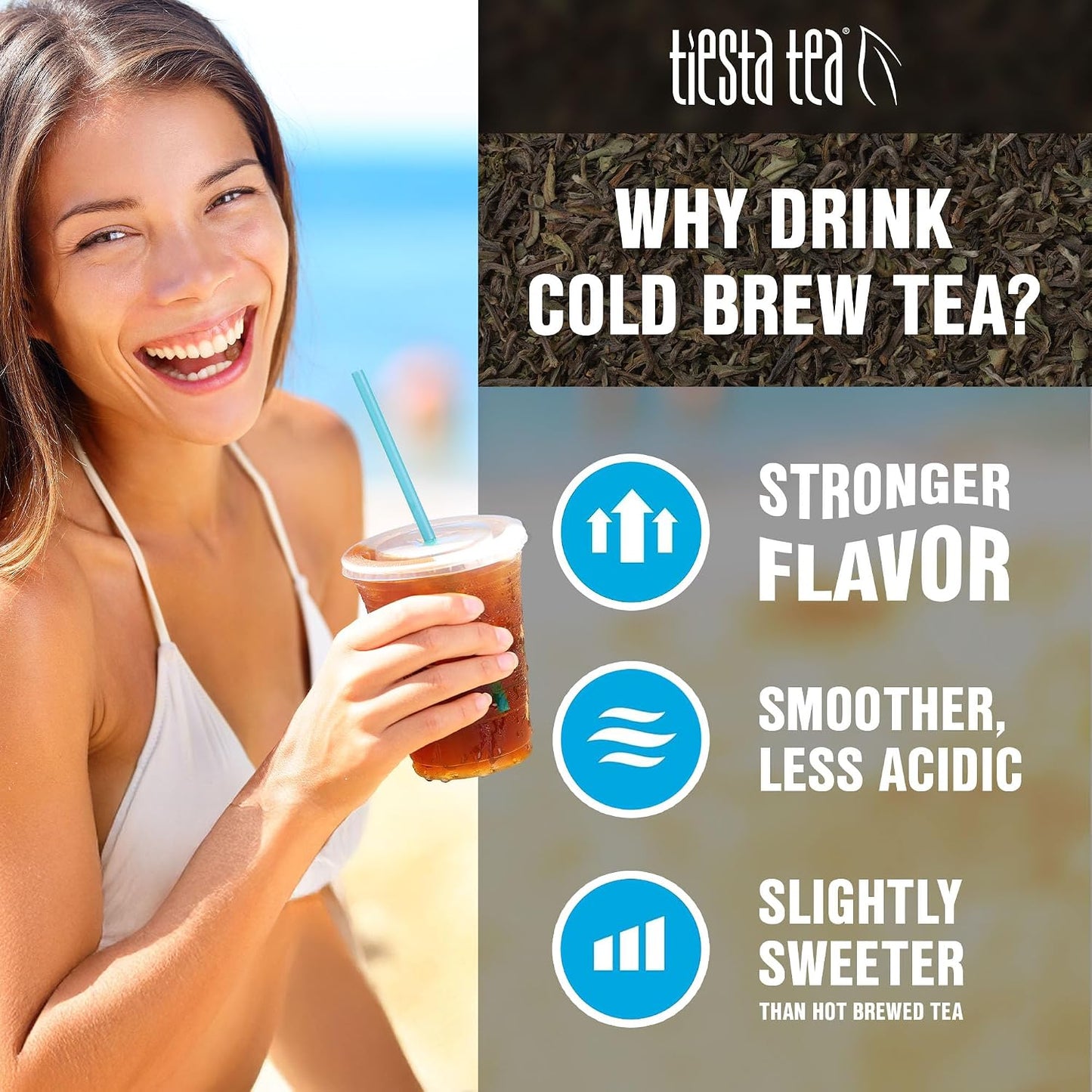 Tiesta Tea - Top 8 Favorites Sampler Set, Loose Leaf, Up to 80 Cups | High to No Caffeine, Hot & Iced, Tea Variety Pack with Green, Herbal, & Black, 8 Sample Pouches