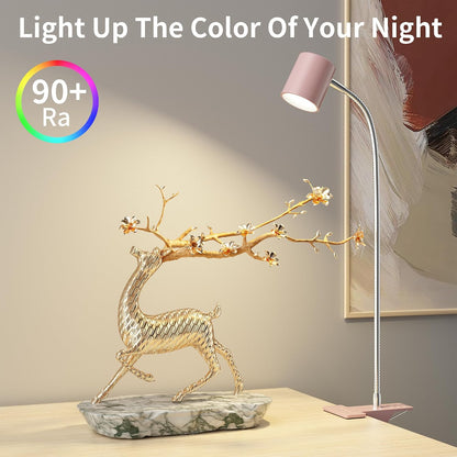 Desk Lamp USB Clip On Light,Book Lights for Reading at Night Clamp Light