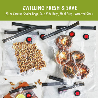For food to stay fresh up to 5X longer, pump required (not included).