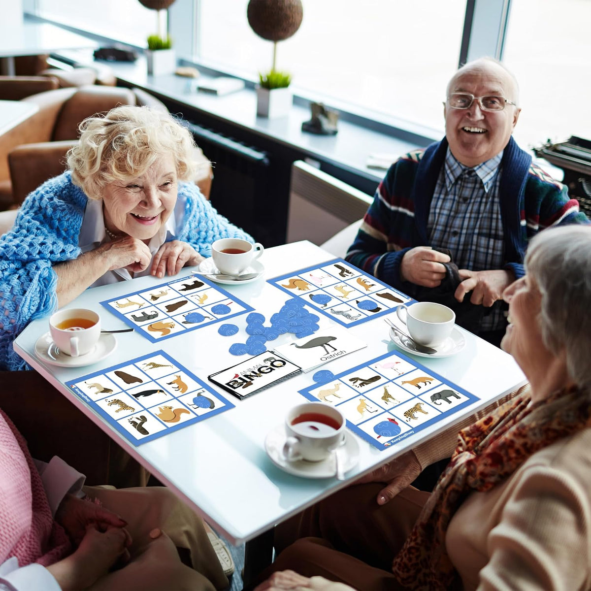 Keeping Busy Expressions Set 1 Dementia Activities for Seniors | Alzheimer Products for Elderly Patients | Fun Memory Game Toy & Cognitive Brain Puzzle for Senior Citizens w/Memory Loss or Alzheimers