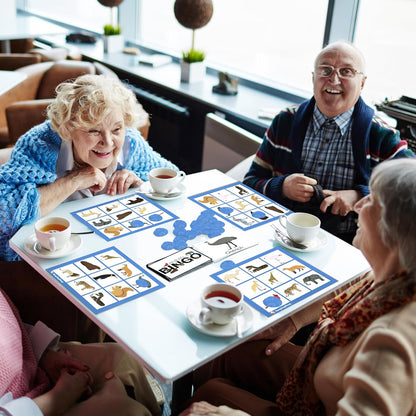 Keeping Busy Expressions Set 1 Dementia Activities for Seniors | Alzheimer Products for Elderly Patients | Fun Memory Game Toy & Cognitive Brain Puzzle for Senior Citizens w/Memory Loss or Alzheimers