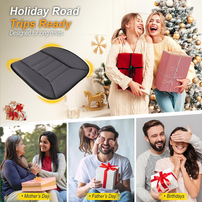 kingphenix Memory Foam Car Seat Cushion for Driver and Office Chair Comfort