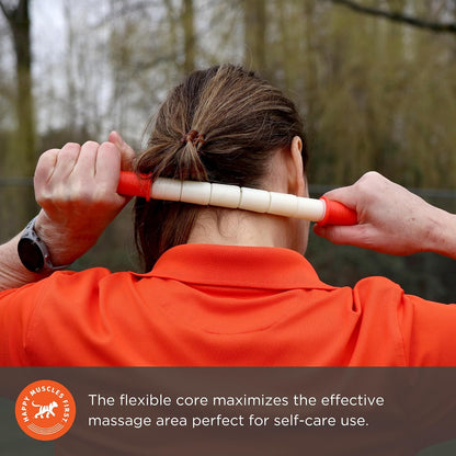 Tiger Tail The Stick - Bendy 15” Flexible Muscle Roller Stick for Myofascial Release & Trigger Points - Bendable Deep Tissue Massager for Legs, Back, Shoulders - Relieve Soreness & Improve Recovery