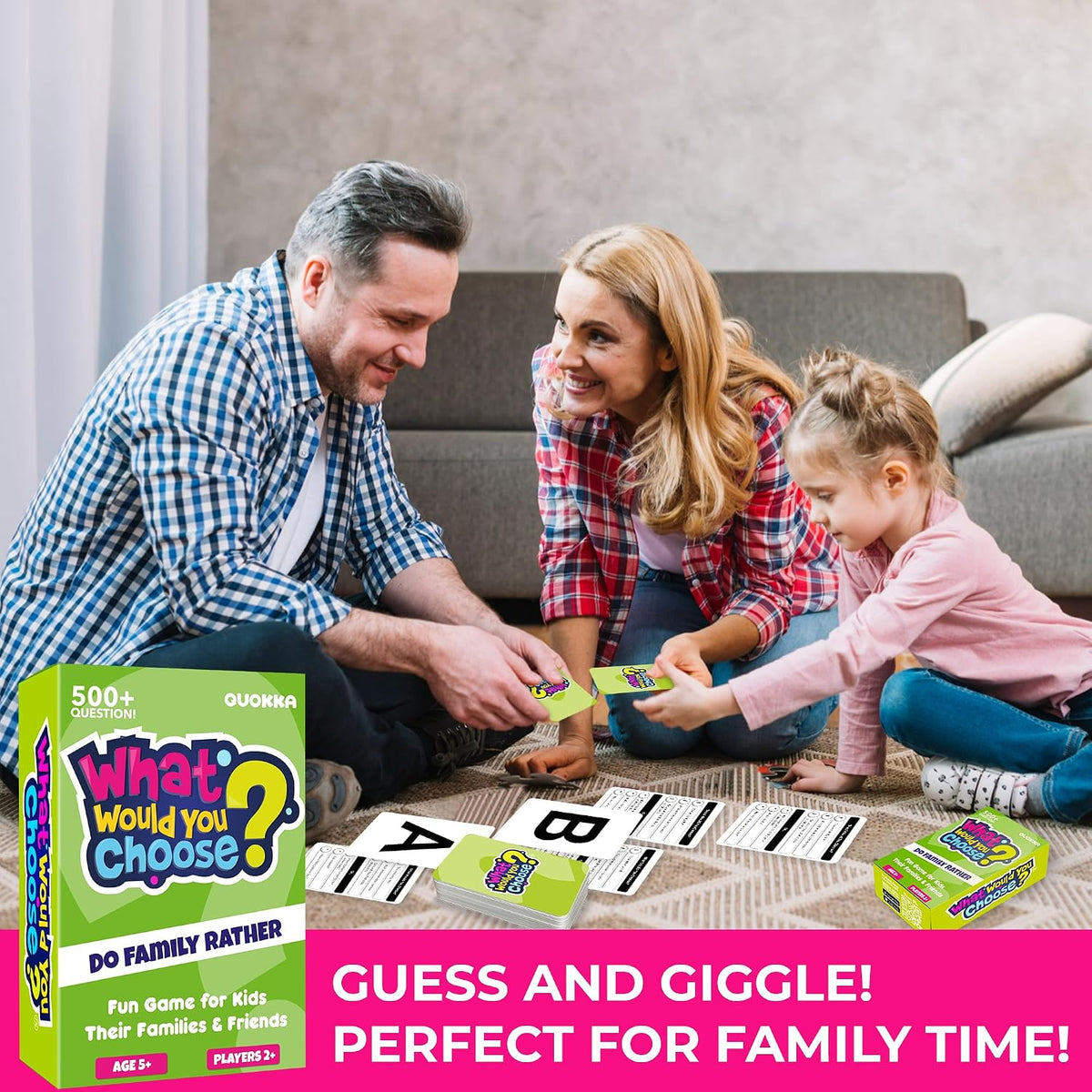 Travel Card Game for Teens, Kids, Adults - Party Games for Family Nights