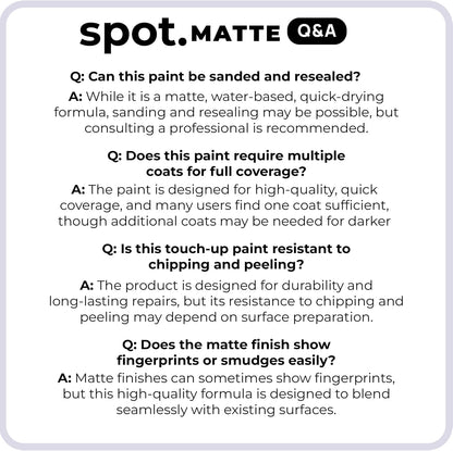 spot. Touch-Up Paint | Matte Finish for Cabinets, Walls, Doors & Furniture | Multi-Tone Beige Repair Kit | Quick-Dry, Self-Priming, Low-Odor, Eco-Friendly | No-Sanding or Primer Needed | 3 Pack