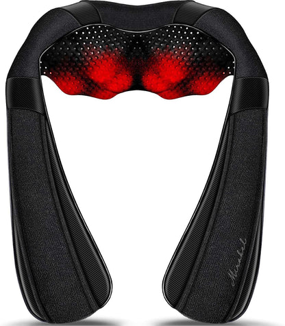 Shiatsu Neck and Back Massager with Heat for Pain Relief Deep Tissue Gifts
