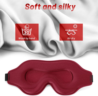 3D Weighted Eye Mask for Lash Extensions, Eye Covers for Sleep