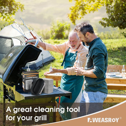 Griddle Cleaning Stone Remove Stains for BBQ, Swimming Pool, Sink | Heavy Duty Grill Cleaner