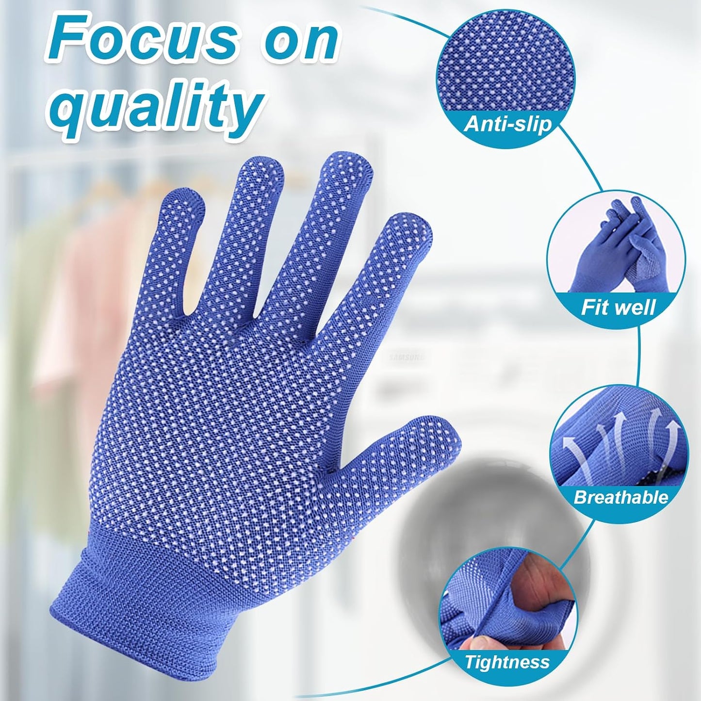 Upgraded Dryer Lint Vent Cleaner Kit: Flexible Vacuum Hose Attachment for Lint Removal |Universal Vacuums Deep Cleaning Brush for Clogged Ducts