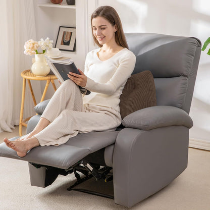 Lumbar Support Pillow for Recliner Chair/Accent Chair/Couch/Office Chair, Tufted Corduroy Back Support Cushion for Elderly, M-Shaped Recliner Cushions for Back Rest, Pain Relief, Reading, Dark Grey