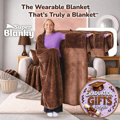 Wearable Blankets for Women & Men, Graduation Day Gift for Her, Cozy Gifts for Women, Wife Birthday Gifts Ideas