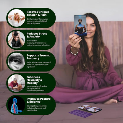 Somatic Therapy Cards with 60 Highly Effective Somatic Exercises for Daily Regulation and Stress Relief Evidence Informed Somatic Therapy to Calm the Nervous System and Reconnect with Your Body