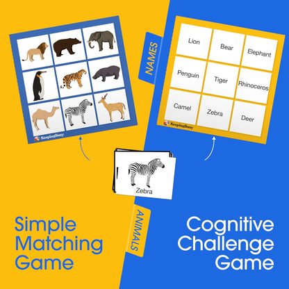 Keeping Busy Expressions Set 1 Dementia Activities for Seniors | Alzheimer Products for Elderly Patients | Fun Memory Game Toy & Cognitive Brain Puzzle for Senior Citizens w/Memory Loss or Alzheimers