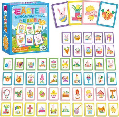 gisgfim 100 PCS Memory Matching Game Famous Paintings Concentration Memory Card for Adults Learning Educational Game A Fun & Fast Artworks Theme Matching Games