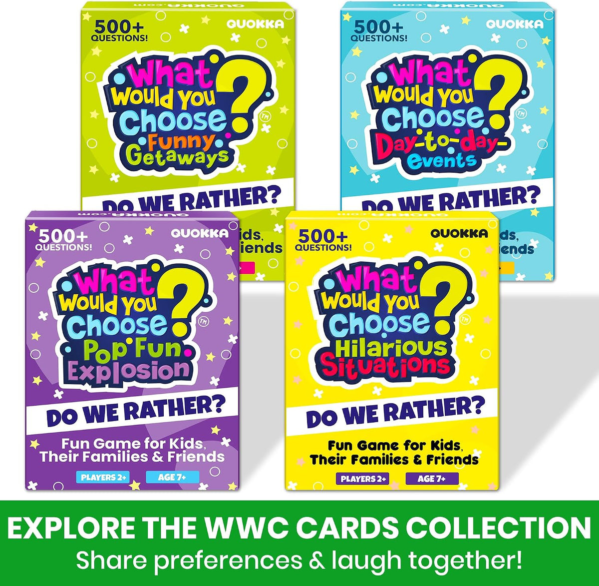 Travel Card Game for Teens, Kids, Adults - Party Games for Family Nights