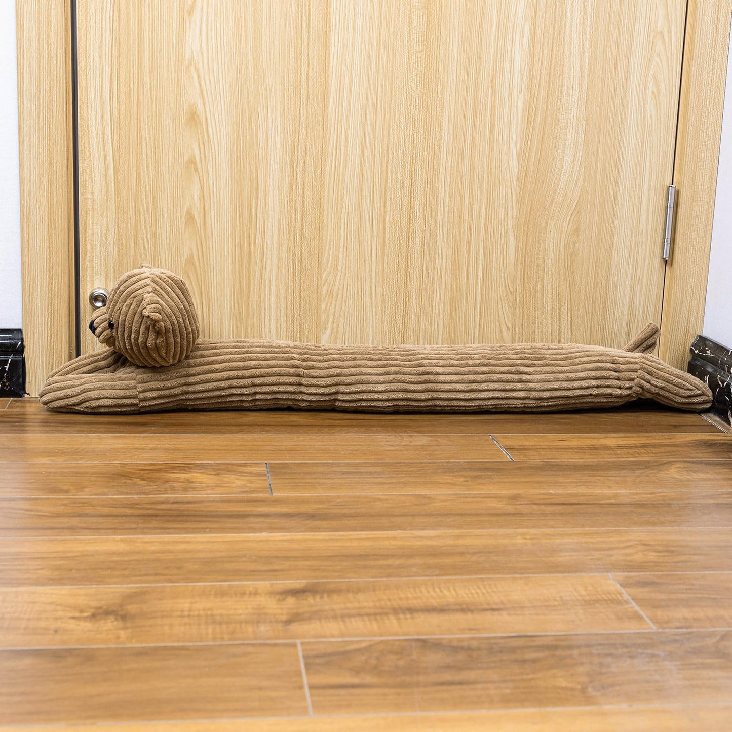 SWISSELITE 36 Inch Under Door Stopper, Decorative Door Noise Blocker | Weighted 3.2 Pounds Animal Air Draft Stopper Soundproof Energy Saver for Door & Window