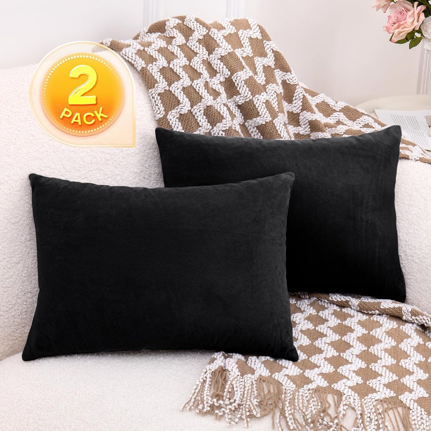 1 MIDDLE ONE 2 Pack Small Pillow, Memory Foam Mini Pillow 11 X 7 Inches for Travel, Sleeping, Nap and Neck, Knee, Lumbar Support, Tiny Cushion for Pet, Dogs (Grey)