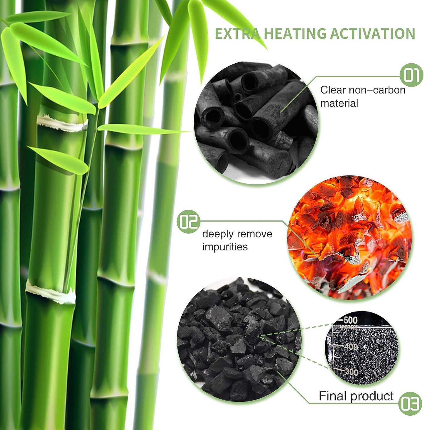 Bamboo Charcoal Air Purifying Bag, Activated Charcoal Odor Absorber | 12 Pack Natural Odor Eliminators For Home, Car, Closet, Basement, Pet, Shoe Deodorizer for Strong Odors (6x50g, 6x150g)