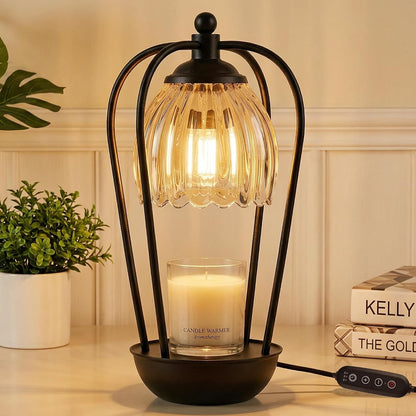 Candle Warmer Lamp with Timer and Wireless Remote Control