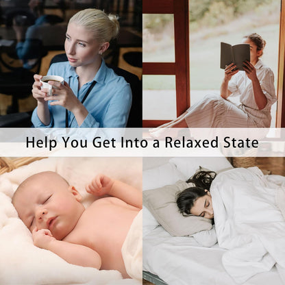 White Noise Sound Machine with Night Light for Sleep Baby Adults
