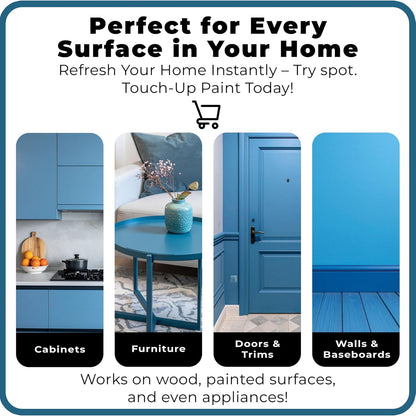 spot. Touch-Up Paint | Matte Finish for Cabinets, Walls, Doors & Furniture | Multi-Tone Beige Repair Kit | Quick-Dry, Self-Priming, Low-Odor, Eco-Friendly | No-Sanding or Primer Needed | 3 Pack