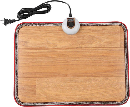 Livtribe Heated Floor Mat for Foot, Carbon Crystal Heated Foot Warmer