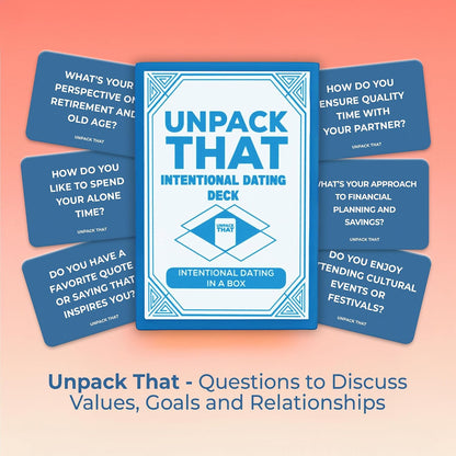 UNPACK THAT Self-Exploration Card Deck Personal Growth Cards - 100 Deep Questions for Self-Discovery, Mindfulness & Emotional Healing | Journal Prompt, for Her