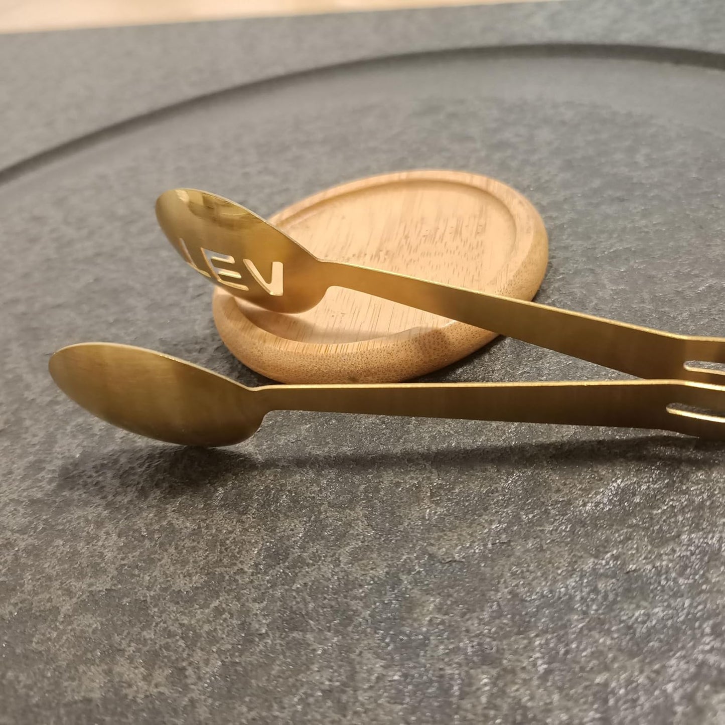 Tea Bag Squeezer (3-Pack), Golden Stainless Steel Tea Bag Squeezer Tongs