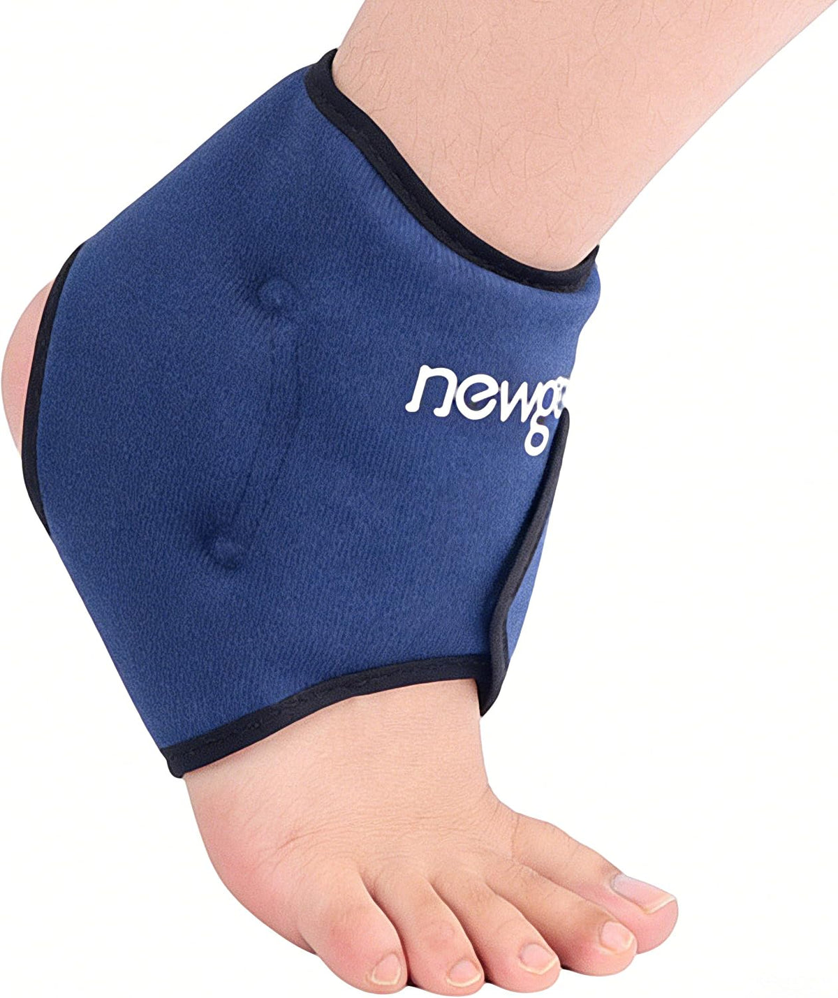NEWGO Ankle Ice Pack – Adjustable Brace for Plantar Fasciitis & Swelling