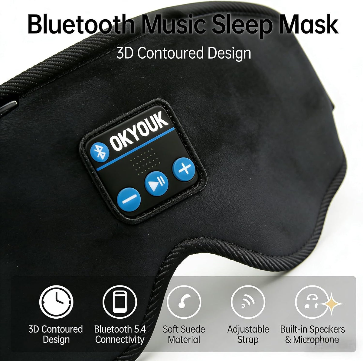2026 Sleep Headphones Pro Bluetooth Eye Mask