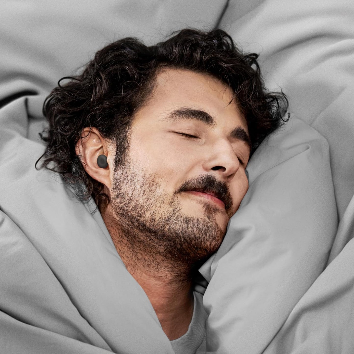 Loop Dream Ear Plugs - Soft Silicone Hearing Protection for Sleep & Snoring | Silicone & memory foam. 27dB SNR noise reduction. Customized fit. Muffles snoring for deeper, uninterrupted sleep