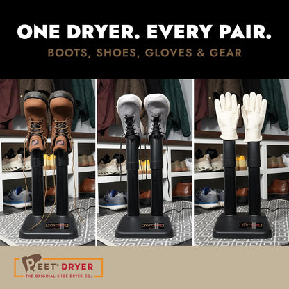 PEET, Original Dryer, Electric Shoe Dryer, Work Boots, Outdoor Gear, Athletic Gear, Silent,Energy-Efficient, Made in USA