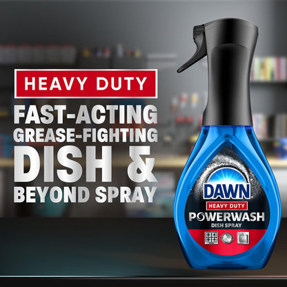 Dawn Powerwash Heavy Duty Dish Spray All-Purpose Cleaner and Degreaser, 16 oz. Spray Bottle