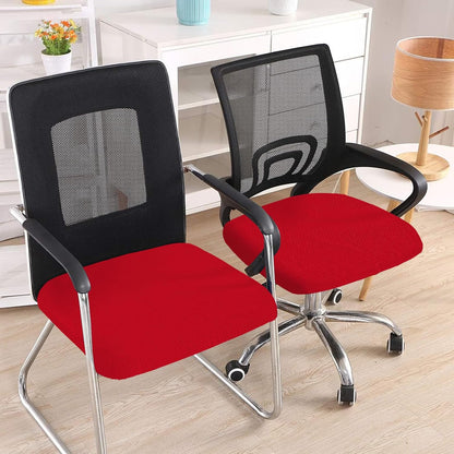 Smiry Office Computer Chair Armrest Covers, 2PCs Anti-dust Arm Rest Pad | Removable Washable Desk Chair Arm Pad Covers, Grey