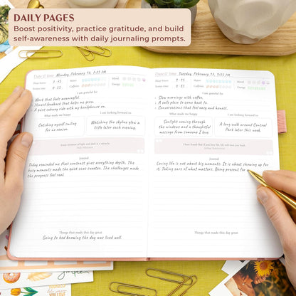 Legend Positivity Journal with Prompts – Guided Daily Affirmation Journal for Women & Men – Mental Health, Gratitude & Reflection Diary (Lavender)