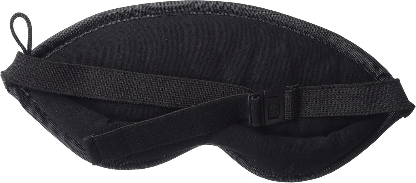 Lewis N. Clark Comfort Sleep Mask | Eye Mask for Travel | Comfortable & Breathable | Light Blocking & Adjustable | Light Blue