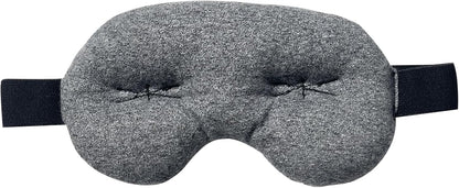 Brownmed Eye Pillow - Compression Eye Mask for Headache Support - Soothes Strain - Eases Sinus Pressure - Cooling - Universal Fit - Breathable Cotton - Washable & Reusable - Black